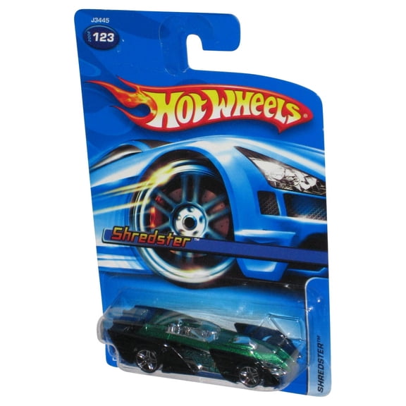 Hot Wheels Shredster (2006) Mattel Black & Green Toy Car #123