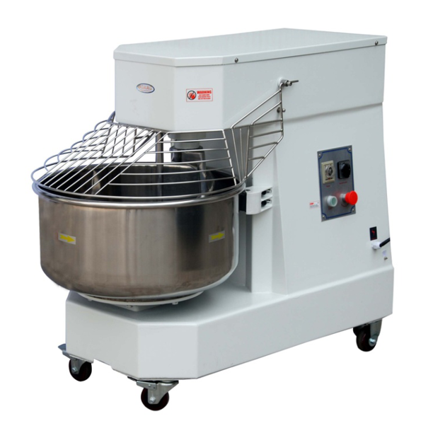 Hakka Commercial Dough Mixers 60 Quart Stainless Steel 2 Speed Spiral