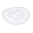 thumbnail image 1 of Cubierta de tapa de lavadora semiautomática de plástico de 29 cm de diámetro en blanco, 1 of 2