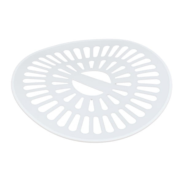 Cubierta de tapa de lavadora semiautomática de plástico de 29 cm de diámetro en blanco