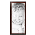 thumbnail image 2 of ArtToFrames 16" x 36" Honors Mahogany with Black Picture Frame, 16x36 inch Brown Wood Poster Frame (WOM-5154), 4 Pack, 2 of 6