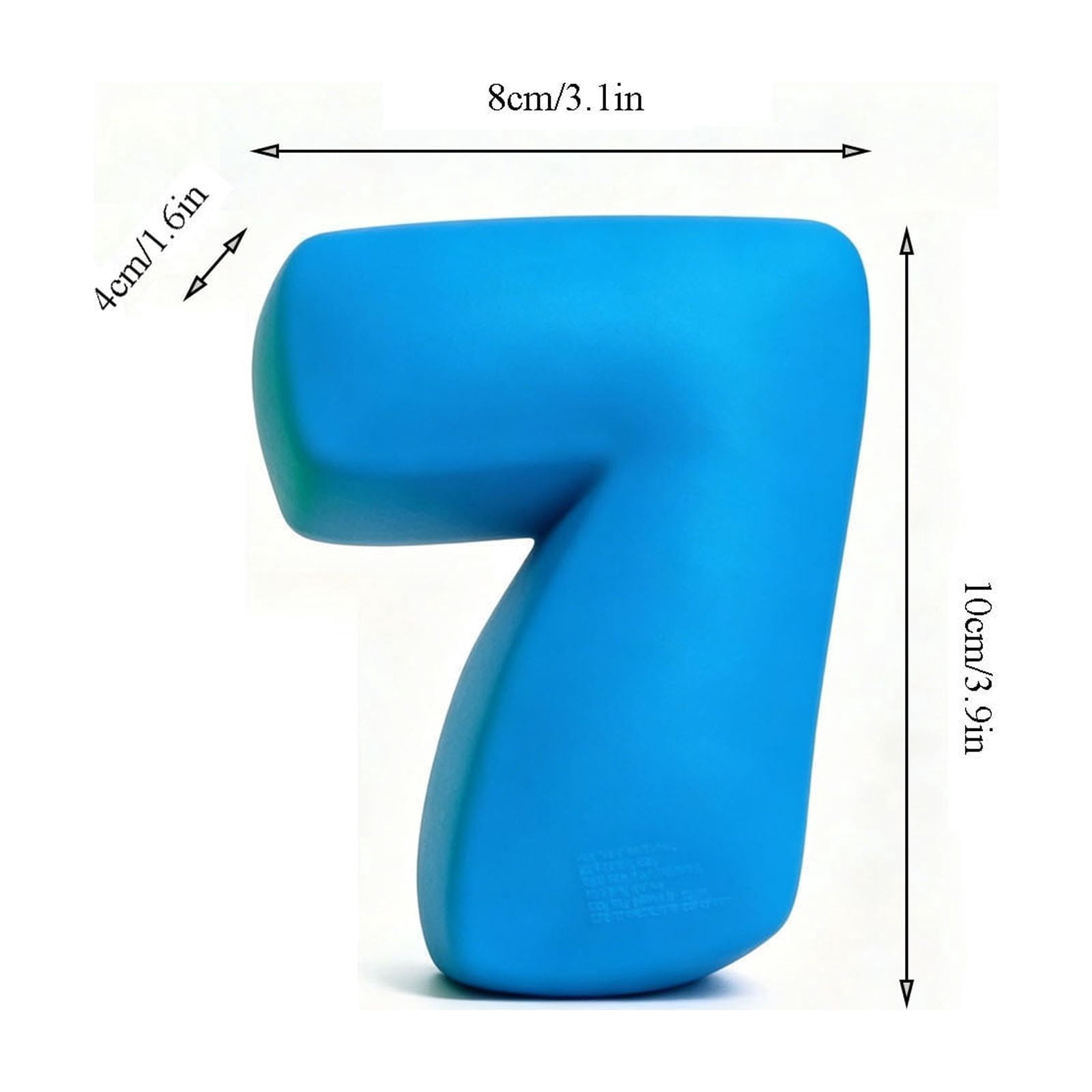 67 Number Squish Toys, Soft Squeeze Toys, Stress Relief Fidget Sensory Toys