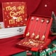 thumbnail image 1 of Juego de Cucharas Navideñas, Diseño Navideño, Tenedores y Cucharas de Acero Inoxidable, Árbol Festivo, Ciervo, Colgantes de Bota, Vajilla para Fiestas, Listo para Regalar, Juego de 4 Piezas, 1 of 1