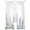 White, variant on Lavender Leaf Sheer Curtains 72 Inch Length 2 Panels Set, Garden Flora Illustrations Watercolor White Voile Window Treatment Curtains Sheers Drapes for Bedroom/Living Room/Kitchen 52"x72"x2