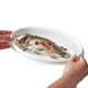 thumbnail image 4 of Vaporera de pescado para microondas - Plástico, apta para lavavajillas, 32,7x18,6 cm - para cocinar pescado y verduras al vapor, 4 of 8