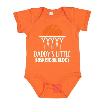 

Inktastic Daddys Little Basketball Buddy Boys Boys Baby Bodysuit