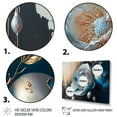 thumbnail image 3 of Designart Vibrant Blue Camellia Flower I Canvas Wall Art, 3 of 5