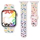 thumbnail image 1 of Correa Deportiva de Silicona, Chispas, Compatible con Apple Watch Series 1/2/3/4/5/6/7/8/9/10/11/SE/Ultra, 1 of 4