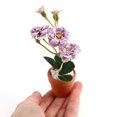 thumbnail image 1 of Mini flor en maceta en miniatura para casa de muñecas, muebles para casa de muñecas verde, decoración del hogar, plantas de simulación, 1 ud., 1 of 4