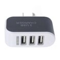 thumbnail image 2 of PEACNNG DIYOO Candy Color 3 USB Multi-Port Wall Charger US Plug Wall Adapter Cube Block AC 110-220V 5V, 2 of 4