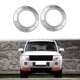 thumbnail image 2 of Para Mitsubishi Pajero V93 V97 V87 2007-2019 Abs cubierta de luz antiniebla delantera Afortunado Sencillez, 2 of 4