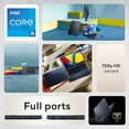 thumbnail image 3 of ASUS Vivobook 15.6 inch Windows Laptop Intel Core i5-1235U 8GB RAM 512GB SSD Quiet Blue, 3 of 13