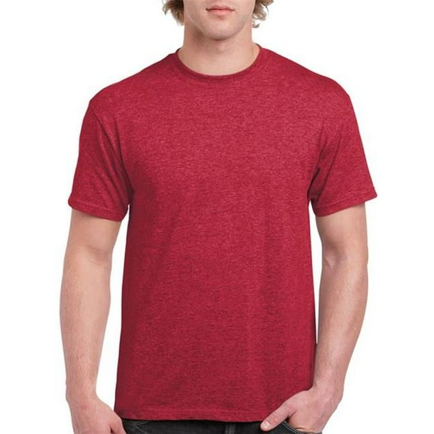Download Gildan - Gildan G64000-Heather Cardinal-S Softstyle Adult ...