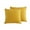 Yellow, variant on Throw Pillow Covers 18x18 Linen Fringed Set of 2 with Tassel Boho for Sofa Bed Living Room Home Decor, Decorative Throw Pillows