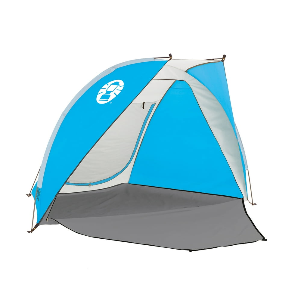 Coleman Portable Sun Shade Beach Tent with UPF 50+