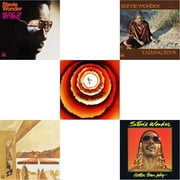 Music Of My Mind & Innervisions & Songs In The Key Of Life & Talking Book & Hotter Than July [LP Vinyl Bundle]