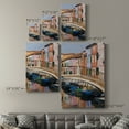 thumbnail image 4 of Colorful Canal Premium Gallery Wrapped Canvas - Ready to Hang, 4 of 9