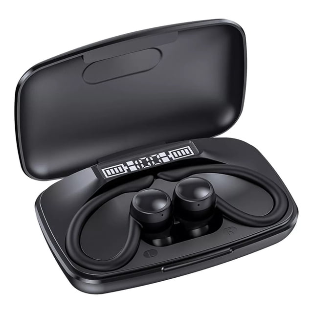 Audifonos Bluetooth Manos Libres T82 Tws Wireless Hook Enc Negro Fralugio Sport