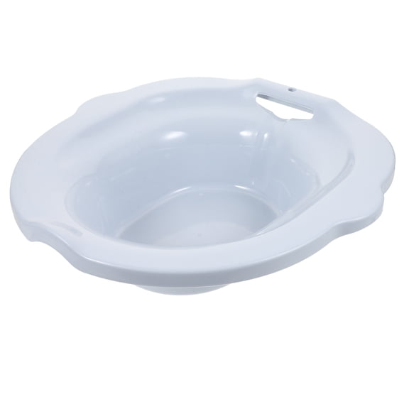 Luxshiny Postpartum Bath Soak Sitz Bath Basin Blue PP 1Pack Hygiene
