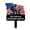 A, variant on 250 Years of Defending Metal Garden Stake,Durable Iron Patriotic Yard Sign with Flag,250th Anniversary Independence Day Memorial Metal Plaque for 4th of July Outdoor Garden Decor,11.82"x7.13"