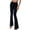 Black, variant on Bigersell Stretch Warm Jeggings for Women Full Length Pants Women's Mid Ripped Denim Frayed Hem Casual Jeans Denim Trousers Pull on Pants for Ladies