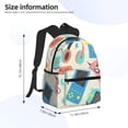thumbnail image 2 of Disketp Playing Video Games for Lightweight Backpack Classical Backpack for Men and Women with Multi-pockets Casual Daypack for College Workplace Travel, 2 of 6