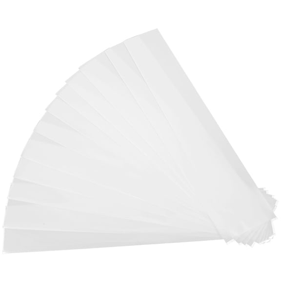 Milisten Necklace Jewelry Bag Rectangle Cellophane Display Storage 400pcs for Protection