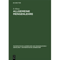 Mathematische Lehrbücher Und Monographie Allgemeine Mengenlehre, Book 10, (Hardcover)