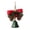 A002- Green, variant on Holiday Bell Decor Rustic Metal Bell with Burlap Bow Pine Cones and Berries for Farmhouse Christmas Decor Vintage Christmas Bell Hanging Ornament for Xmas Tree