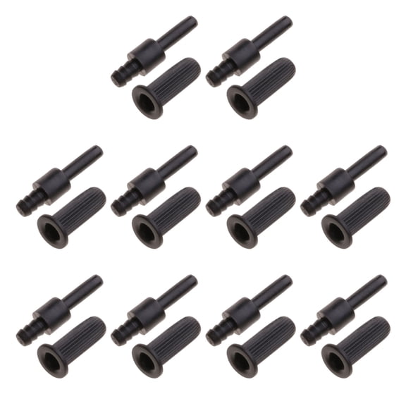 1 Set Speaker Grill Pegs Kit & Socket AUX Buckles Fastener Plastic Screws Part Kit for Speaker Accessories