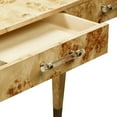 thumbnail image 5 of TOV Furniture Brandyss Natural Burl Work Desk, 5 of 8