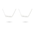 thumbnail image 3 of Collar de Ins Joyería Qarigey Capricornio Plata 2piezas, 3 of 6
