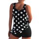thumbnail image 2 of 2026 Women Tankini Swimwear Tank Tops + Boyshorts 2pcs Set Swimsuit Beach Bathing Suit, 2 of 4