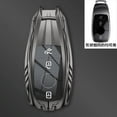 thumbnail image 6 of For Mercedes Benz Key Fob Cover ,Metal Key Case for 2019-2021 A-Class C-Class G-Class 2017-2020 E-Class S-Class with Keychain, 6 of 15