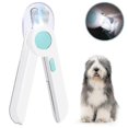thumbnail image 1 of Professional Dog Cat Pet Nail Clippers With Led Light (blue), 1 of 3