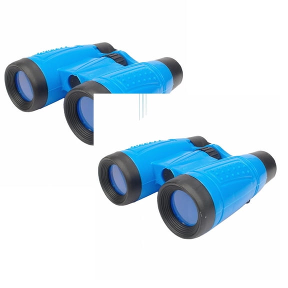 2Pack Binoculars For Kids 3 ã5ã 7ã 8ã12 Years With Compass And Neck String Educational Toy Binoculars Telescope Strap Lens Gift Set For Camping Adventure Education