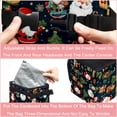 thumbnail image 4 of Christmas Foldable Mini Trash Can for Car with Lid, Leak-proof Hanging Storage Bag - Car Garbage Can, 4 of 6