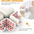 thumbnail image 6 of Estbridge Baby Proofing Corner Guards  16 Pack Pre-Taped Table Corner Protector for Baby  Soft Rubber Foam Furniture Corner Bumper Guards for Fireplace  Table  Stair  Cabinet (Black), 6 of 7