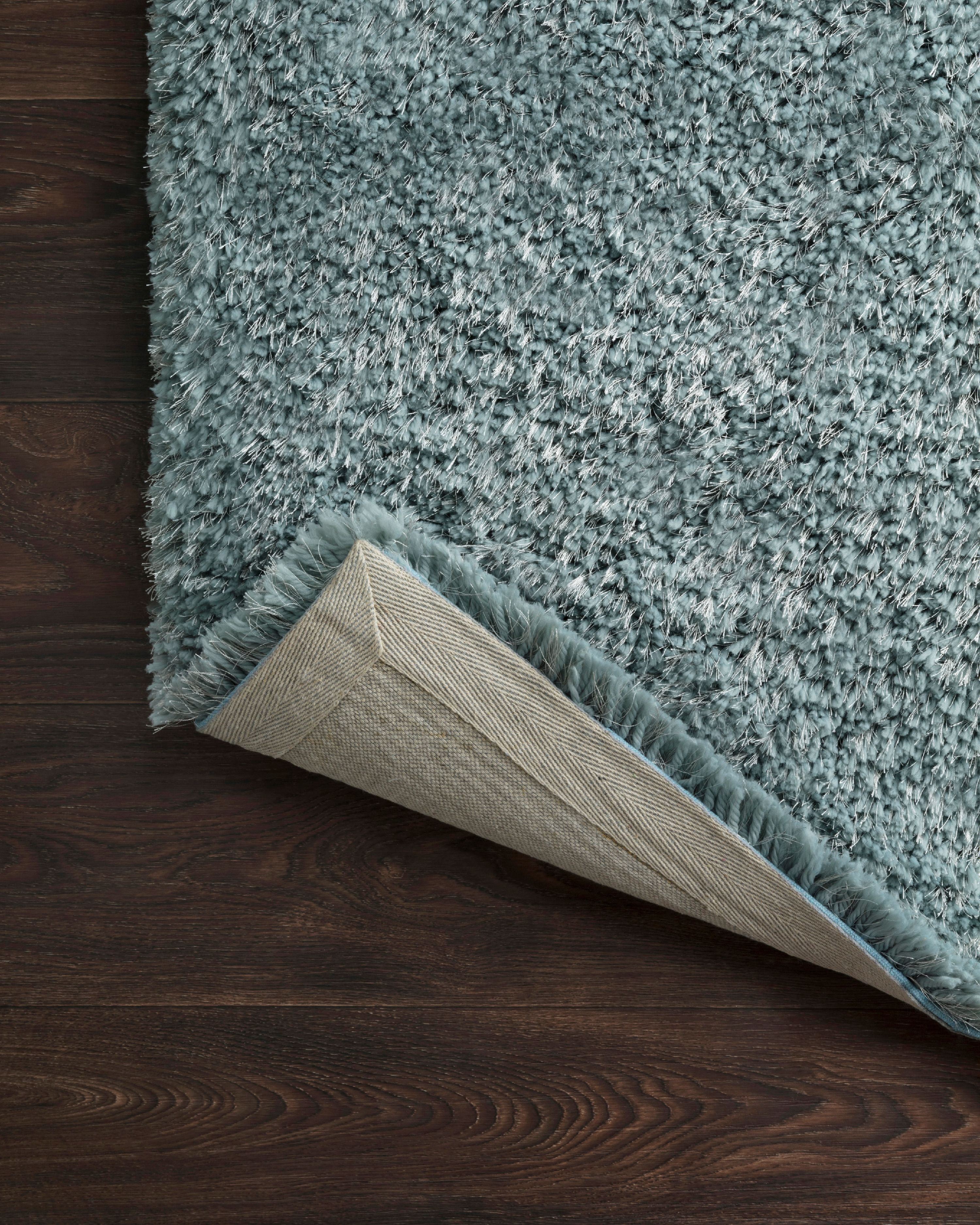 Loloi Mila Shag Solid Spa Area Rug