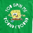 thumbnail image 3 of SpongeBob SquarePants - You Spin Me Round And Round Hanukkah - Men's Short Sleeve Graphic T-Shirt, 3 of 6