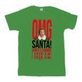 thumbnail image 1 of Elf Womens OMG Santa I Know Him Cotton T-Shirt, 1 of 2