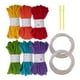 thumbnail image 2 of 6x Hilo de tejer Hilos gruesos Cojín suave Crochet Decoración del hogar Elástico B, 2 of 9