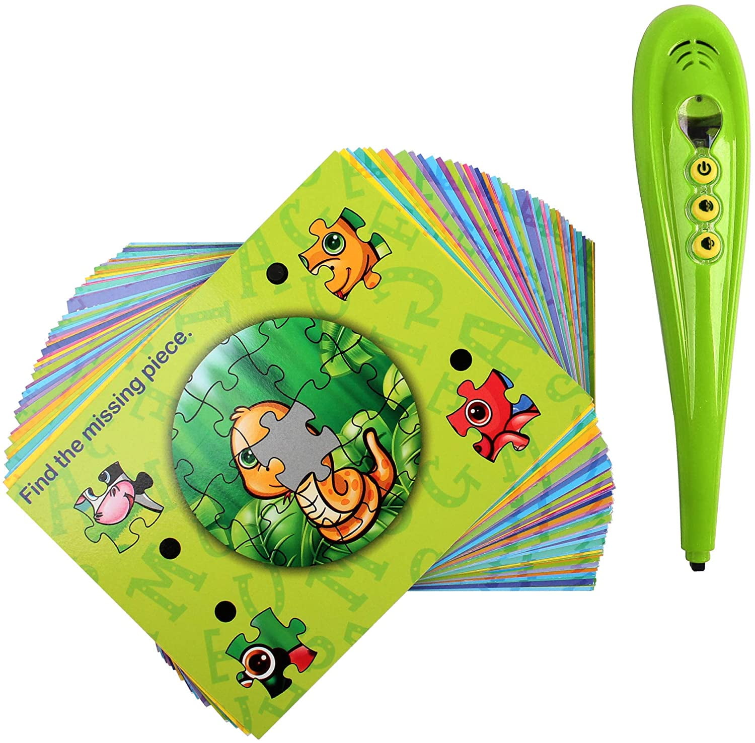 Boxiki Kids Smart Answer Pen learning Reading Pen with Alphabet