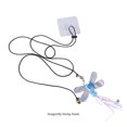 thumbnail image 1 of ziyahi ABS Metal Pet Hanging Toy Colorful Room ABS Plastic Plush Replacement Adjustable Relaxing Home Small Animal Plush Plaything Birthday Gift Type 20, 1 of 7