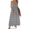 thumbnail image 1 of Vestido sin mangas de nave espacial tierra vestidos de noche de lujo 2024 vestido sensual sexy para mujer Vestido largo mujer vestidos para mujer, 1 of 7