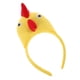 thumbnail image 5 of GOOHOCHY Divertida diadema de pollo para cosplay, accesorio para el pelo de animales, tocado único para fiestas, tocado de festival para disfraces y accesorios de fotos., 5 of 8