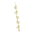 thumbnail image 1 of Campana de viento con forma de colibrí, cadena de lluvia decorativa, desviador de agua, para porche, aleros exteriores, drenaje, jardín, decoración Oro, 1 of 8