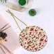 thumbnail image 5 of Adorno navideño colgante de Feliz Navidad para árbol de Navidad - Decoraciones colgantes de cerámica para fiestas - Ideas para regalar adornos navideños, 5 of 8