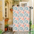 thumbnail image 6 of Garden Flag Double-Side Printed House Flag Green Teal Tie Dye Yard Flag Boho Abstract Art Welcome Banner Decor Outdoor Holiday Decorations 12*18in, 6 of 8