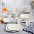 thumbnail image 3 of Service de table 39 pièces Gibson Home Zen Buffetware - Service pour 6 - Blanc, 3 of 7
